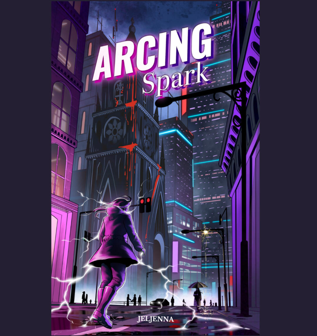 Arcing Spark Urban Fantasy Cover Reveal Bloodspark Series